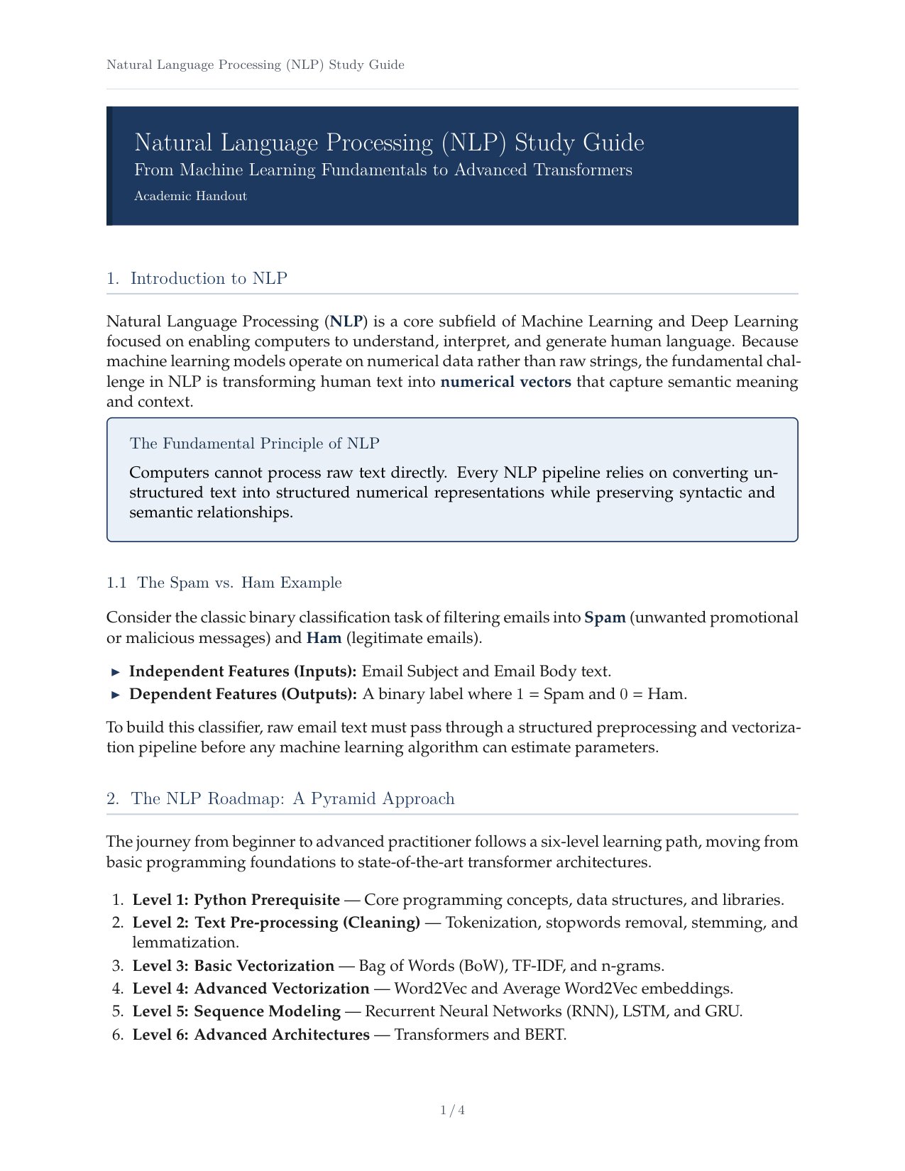 NLP Study Guide