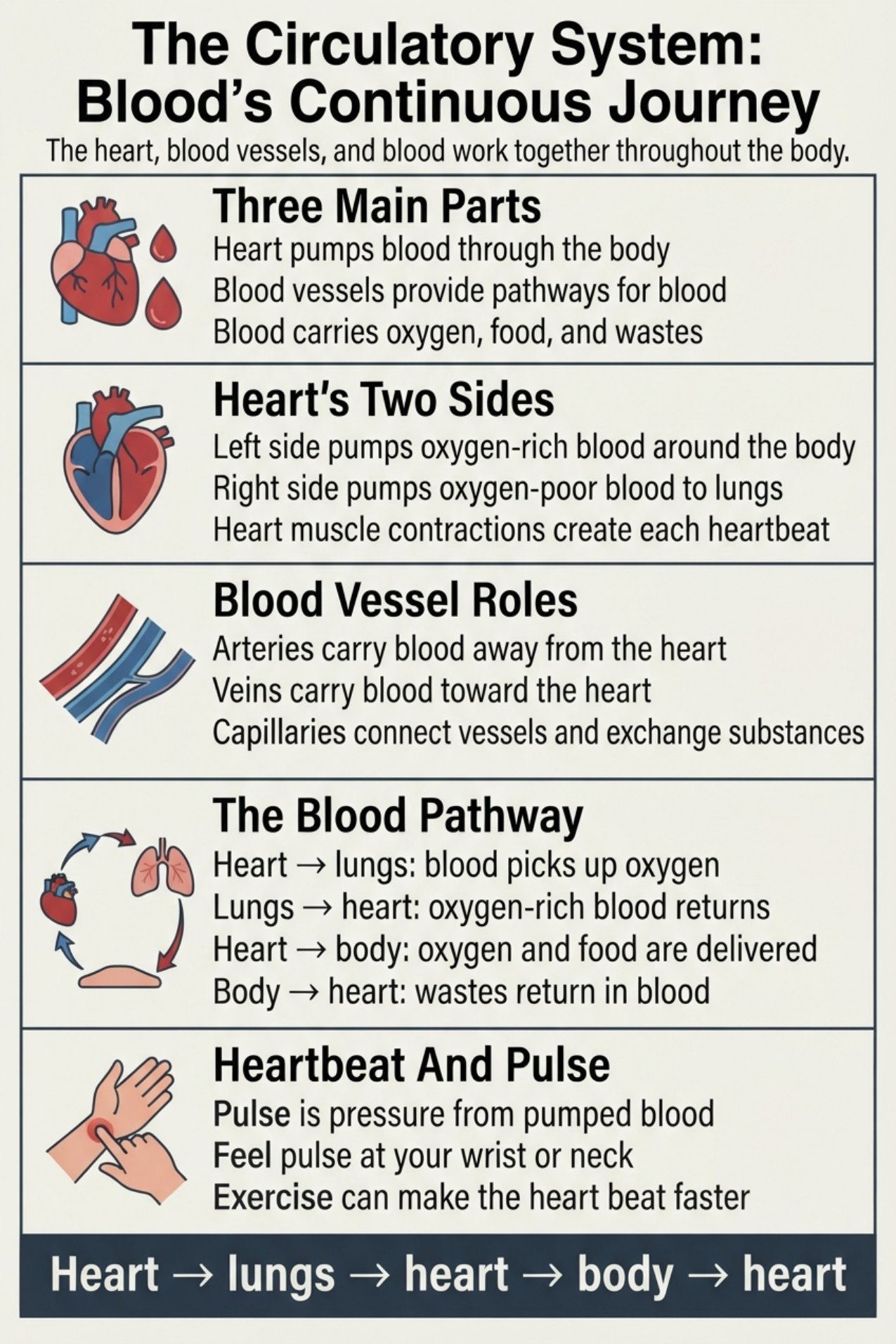 The Circulatory System Blood’s Continuous Journey.pdf
