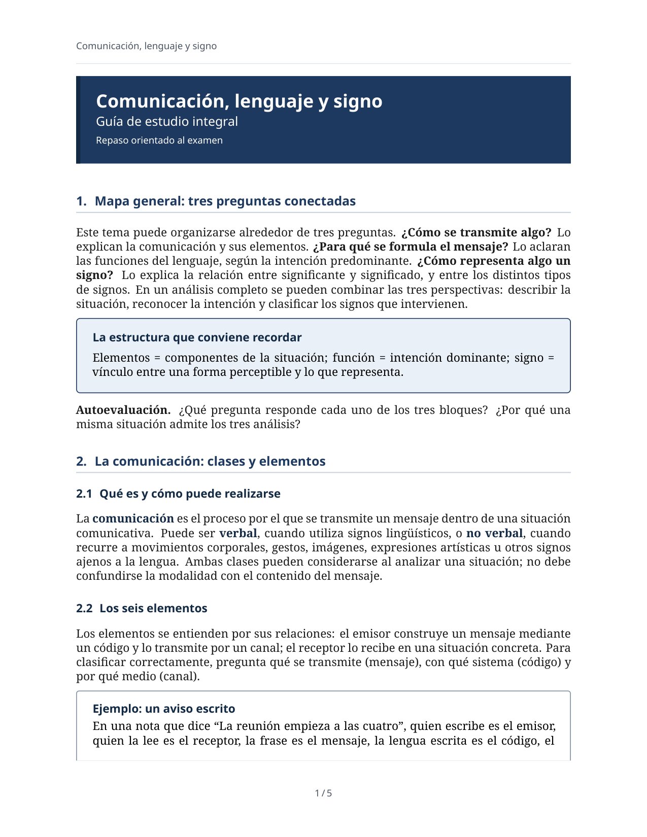 Comunicación, lenguaje y signo guía de estudio.pdf