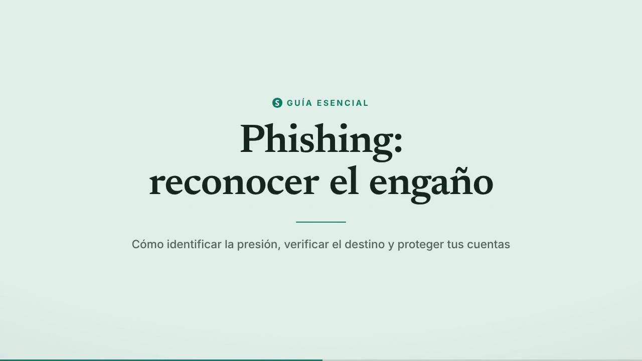 Phishing: reconocer el engaño y protegerse