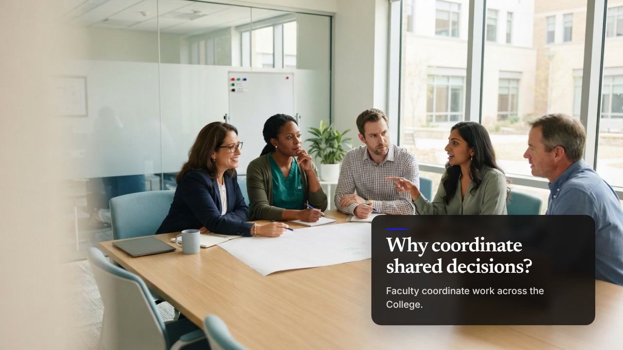 Shared Governance in the College of Nursing